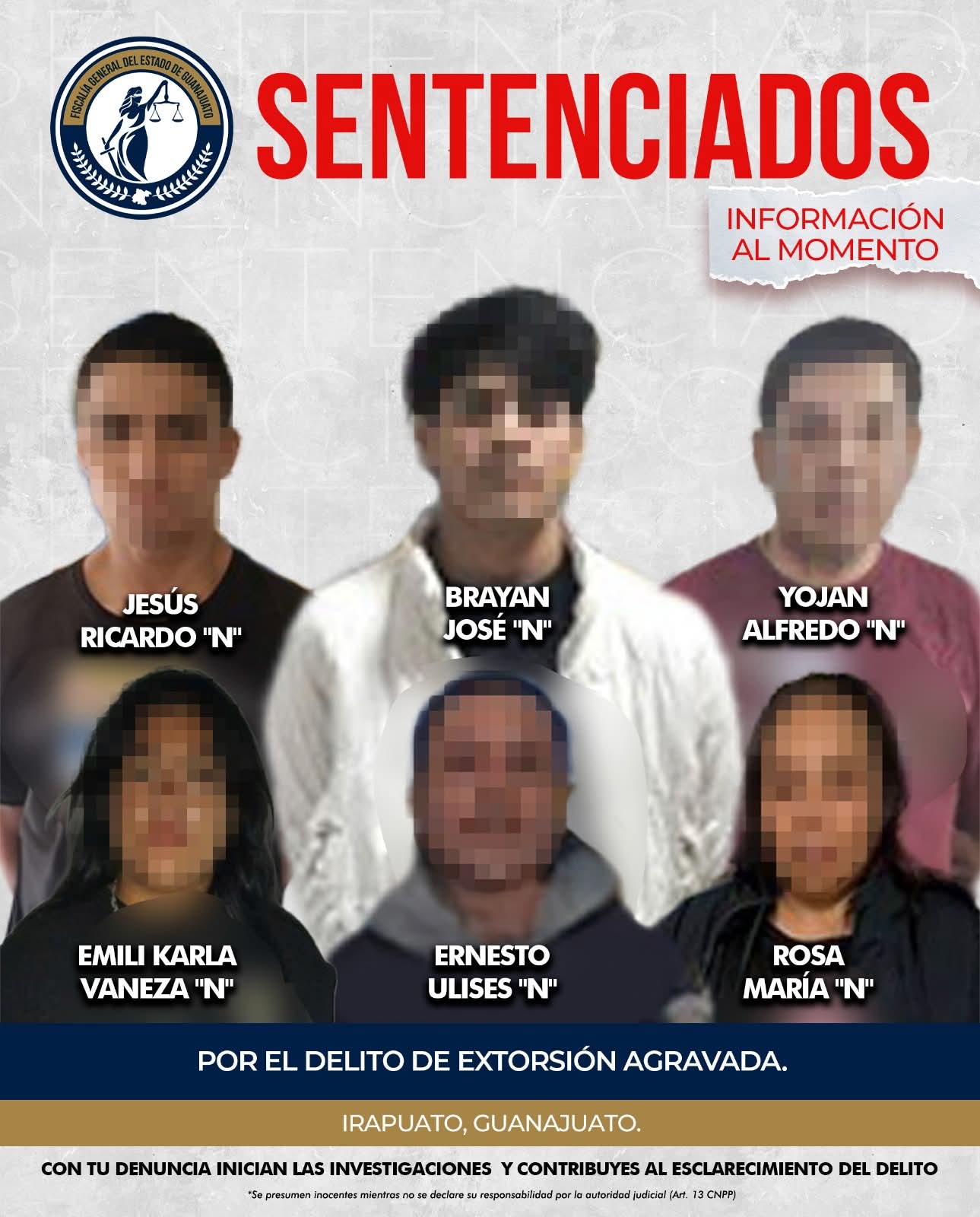 DESARTICULAN BANDA DE EXTORS1ONADORES EN IRAPUATO